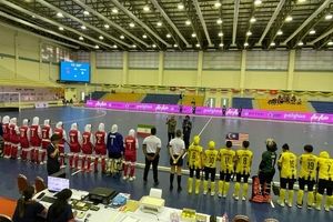 شکست تیم هاکی سالنی زنان ایران در برابر مالزی

