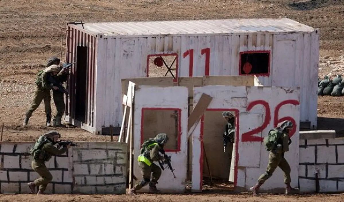 رزمایش ارتش رژیم صهیونیستی در ایلات
