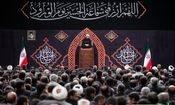 تصاویری از عزاداری شب هشتم محرم در حسینیه امام خمینی(ره)