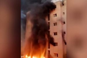 حریق مرگبار در کویت ۳۰ کشته برجای گذاشت/ ویدئو