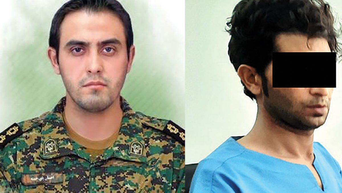قاتل افسر پلیس مشهد پای چوبه دار