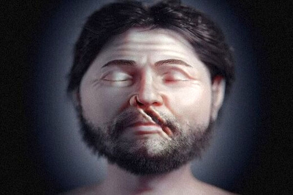 بازسازی چهره مردی نگون‌بخت قرون وسطایی که تبر صورتش را نصف کرد!