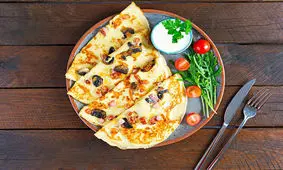 کرپ پیتزا؛ صبحانه خاص و خوشمزه