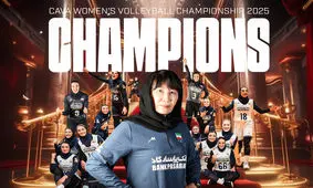 نخستین مدال طلای تاریخ والیبال زنان ایران در تاشکند کسب شد