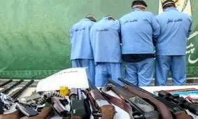 کشف سلاح غیر مجاز در شهرستان زهک