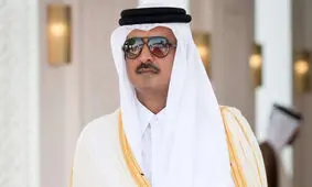 ورود امیر قطر و هیات همراه به تهران

