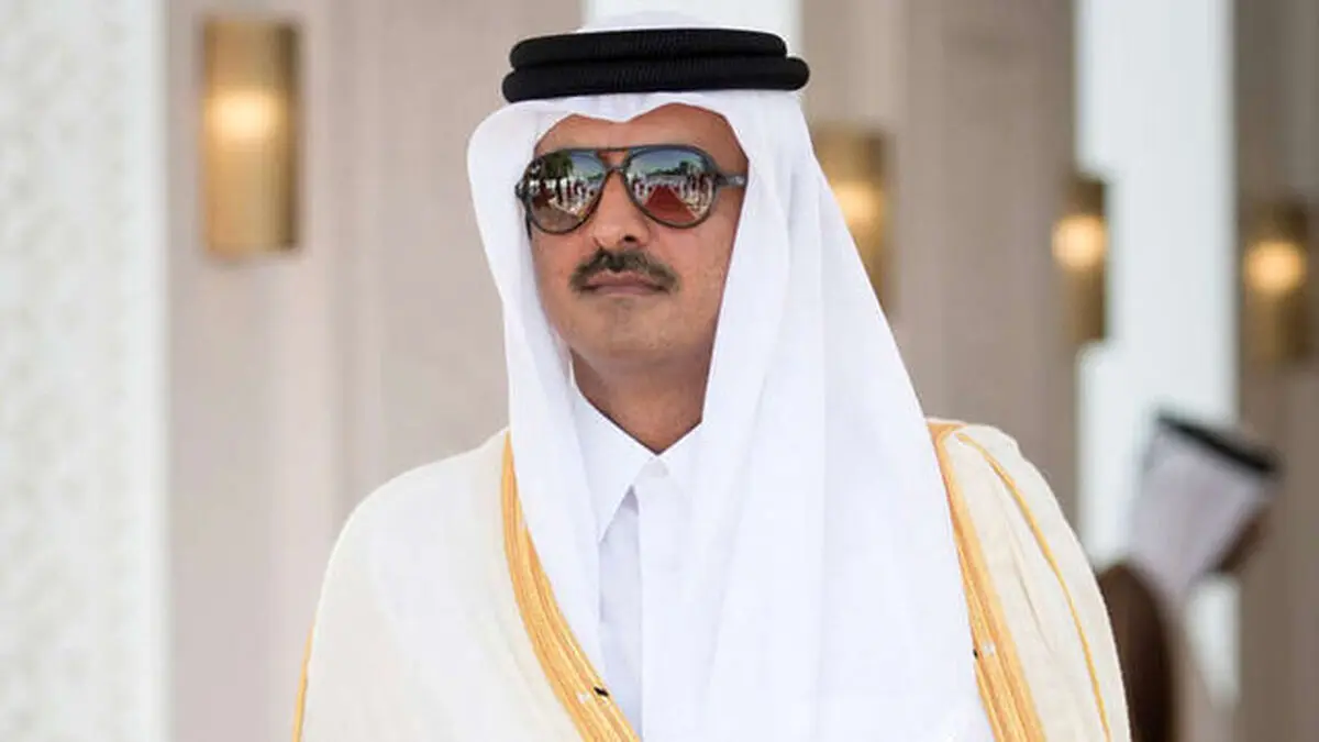 ورود امیر قطر و هیات همراه به تهران

