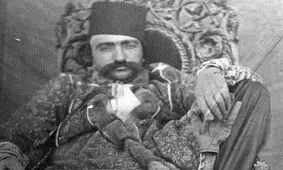 کاریکاتور ناصرالدین‌شاه در روزنامه انگلیسی