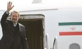 علی لاریجانی عازم مسقط شد

