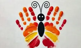 ایده‌های جذاب نقاشی و کاردستی با اثر انگشت، دست و پا برای کودکان