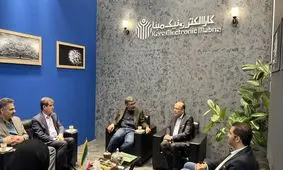 بازدید مشاور امور بین الملل سازمان توسعه تجارت ایران از کارا الکترونیک مبنا 

