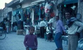 خیابان‌ها و مغازه‌های آبادان در سال ۱۳۵۱/ عکس