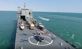 الحاق ناو اقیانوس پیما و ۹۵شناور به ناوگان دریایی سپاه