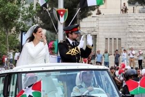 ماشین عروس سلطنتی اردن/ ویدئو