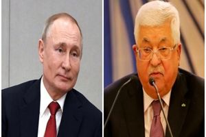 تماس تلفنی پوتین و محمود عباس درباره جنگ غزه

