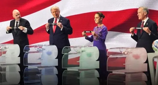 گزارشی از قرعه‌کشی جام جهانی 2026 در واشنگتن/ ایران در گروه G با بلژیک، مصر و نیوزلند همگروه شد/ سالن برگزاری از نگاه دوربین فیفا/ ایران در بازی افتتاحیه نخواهد بود/ قرعه‌کشی نمادین رؤسای جمهور کشورهای میزبان؛ آمریکا، کانادا و مکزیک