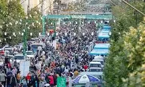 رجزخوانی بلاگر افغانستانی در راهپیمایی غدیر/ ویدئو