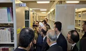 حسن روحانی کتابخانه‌اش را اهدا کرد/ ویدئو

