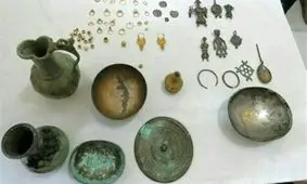 کشف گنج تاریخی در دستان زن و مرد مشهدی