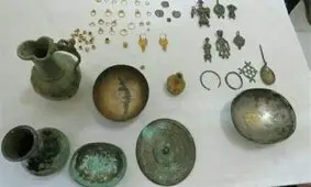 کشف گنج تاریخی در دستان زن و مرد مشهدی
