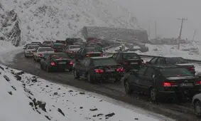 ترافیک سنگین در ۵ محور اصلی/ ۶ جاده مسدود است