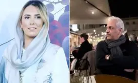 انتشار عکس جدید مهران مدیری توسط غزال رجبیان