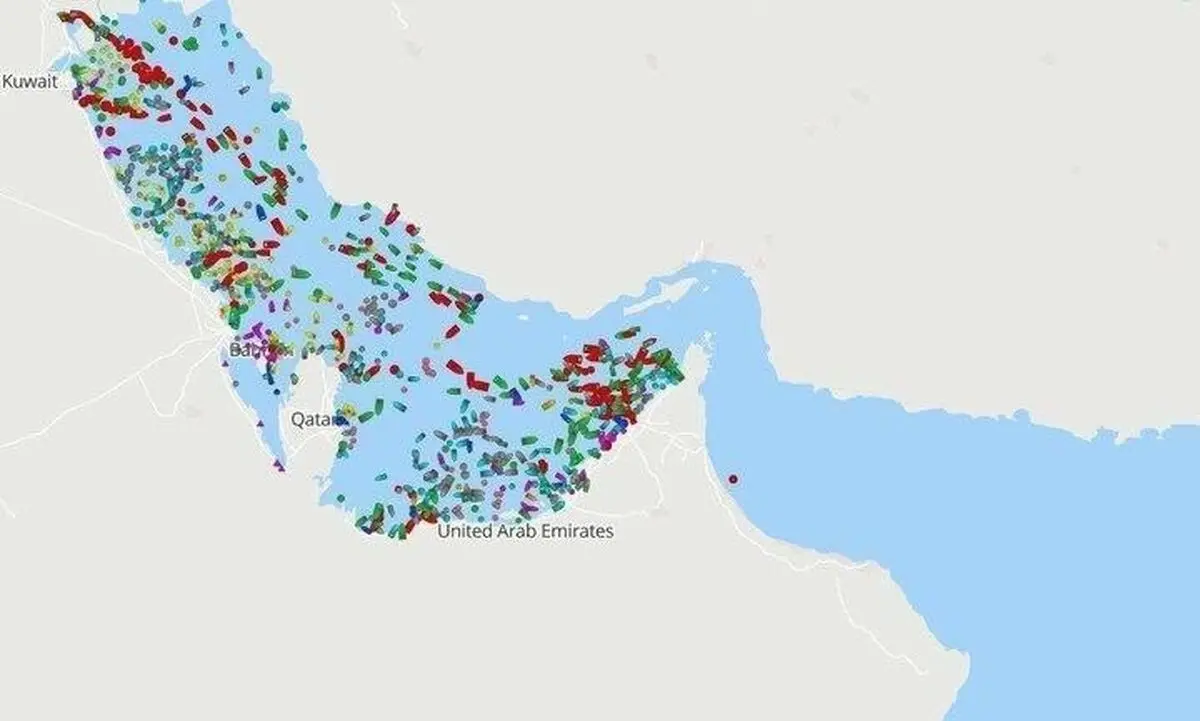 عبور اولین کشتی از تنگه هرمز پس از آتش بس با اجازه ایران
