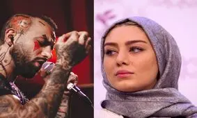 جدیدترین تصویر سحر قریشی با یادگاری های تتلو روی بدنش