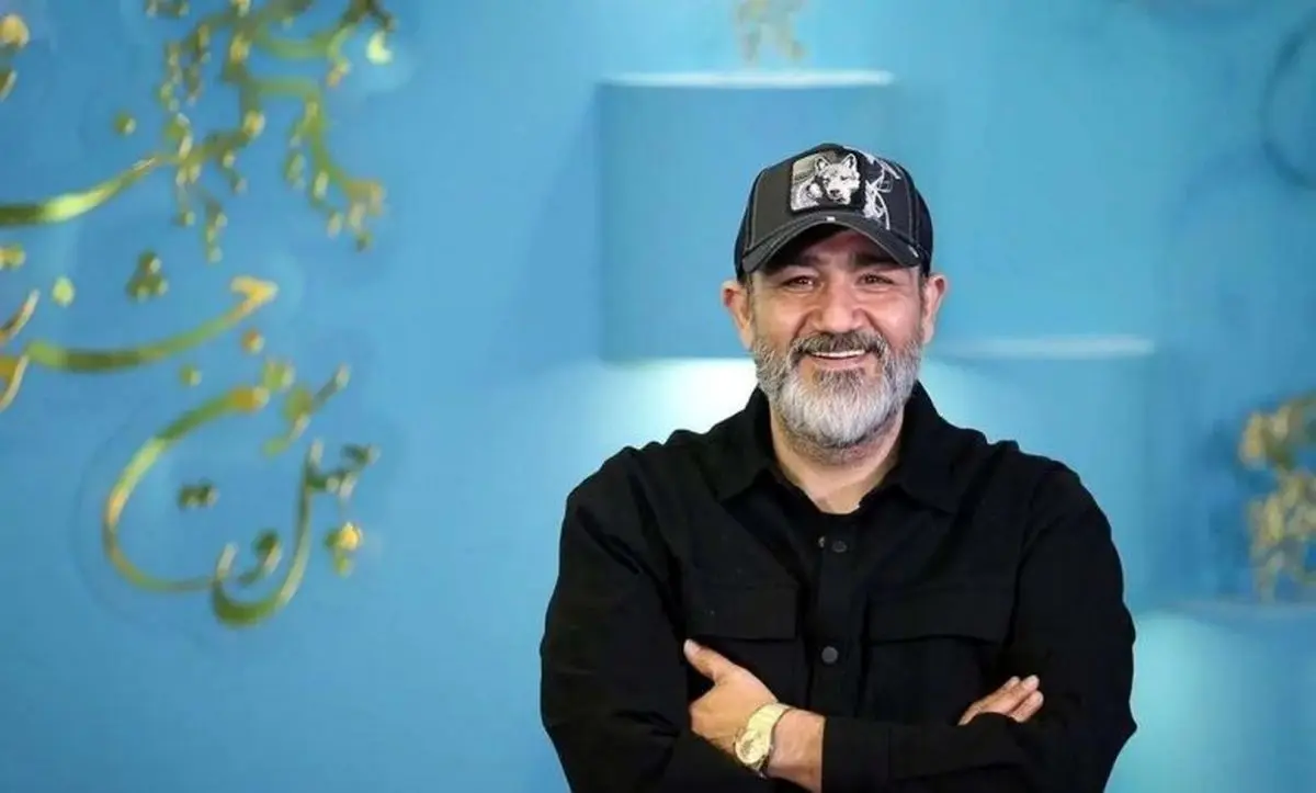 حضور مهران غفوریان بازیگر پرحاشیه تلویزیون در افتتاحیه جشنواره فجر 44