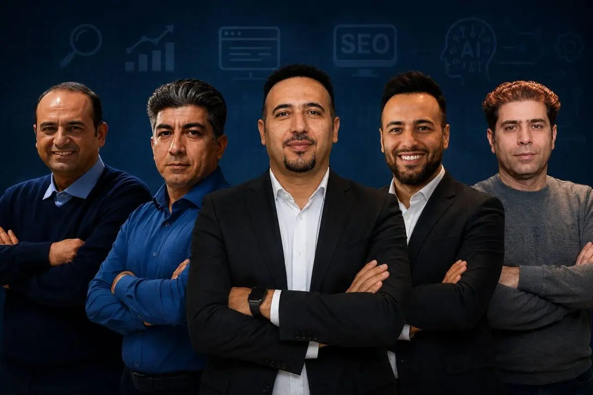 بررسی تحلیلی: ۵ چهره اثرگذار سئو و بهینه‌سازی برای هوش مصنوعی (GEO) در ایران در سال ۱۴۰۵