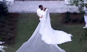 اولین تصاویر از عروسی مجلل جنیفر لوپز و بن افلک منتشر شد