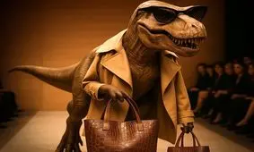مد دایناسوری؛ دانشمندان می‌خواهند برای اولین بار در جهان چرم تی‌رکس تولید کنند

