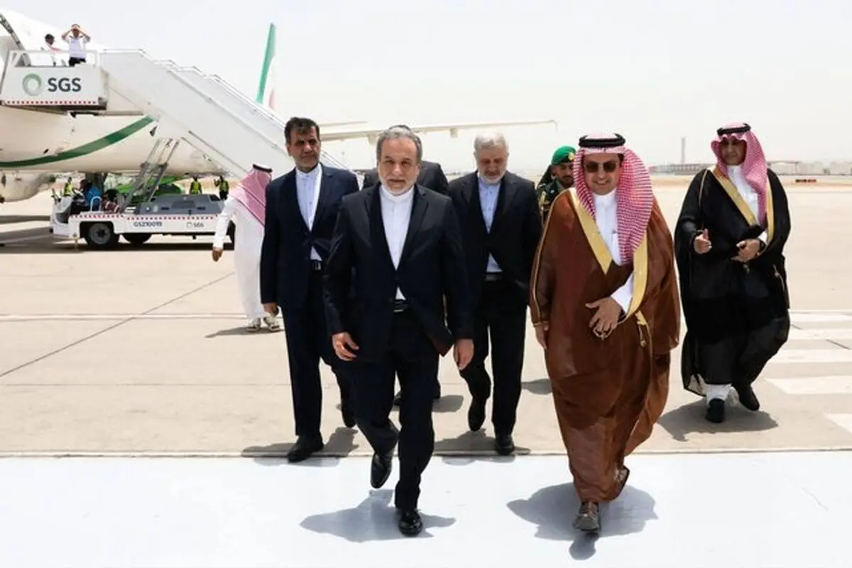 عراقچی وارد جده شد/ ویدئو

