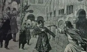 عکس مشهوری از قاتل ناصر الدین شاه