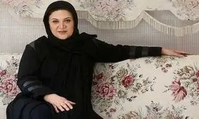 چهره عزادار همای سریال پایتخت در مراسم ختم مادرش/ ویدئو