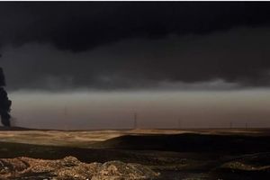 برخورد راکت ناشناس به منطقه‌ای نزدیک موصل عراق