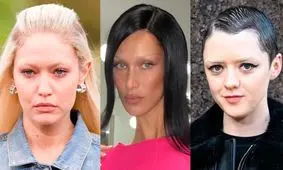 سلبریتی هایی که با سفید کردن ابروهای خود به جدیدترین مد ابرو روی آوردند