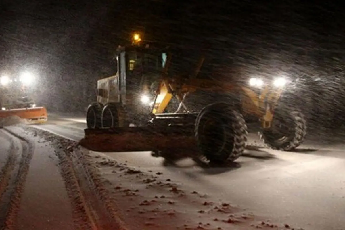 محور سبزوار- طبس مسدود شد

