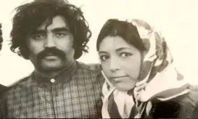  سفر در زمان؛ «نصرت پرتوی، فاطی فیلم گوزن ها» در کنار بهزاد فراهانی؛ سال 96/ عکس

