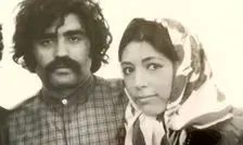  سفر در زمان؛ «نصرت پرتوی، فاطی فیلم گوزن ها» در کنار بهزاد فراهانی؛ سال 96/ عکس
