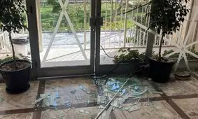 آسیب دیدن سرکنسولگری روسیه در حملات به اصفهان