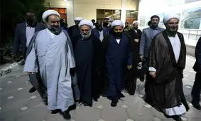 حضور هیئت اعزامی از سوی دفتر رهبر انقلاب به سیستان و بلوچستان