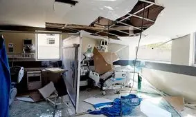 ۳۰۰ پرسنل بیمارستان اعصاب و روان کرمانشاه گرفتار موج گرفتگی انفجار حملات اسرائیل