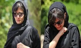 استوری پردیس احمدیه پس از شرکت در تشییع رهبر شهید