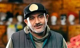 قاب عاشقانه مهران غفوریان و همسرش