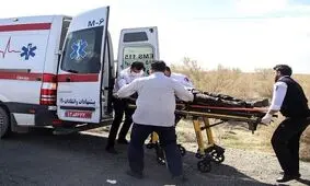 تصادف مینی‌بوس و سواری در جاده مشهد - سرخس ۲ کشته و ۱۶ مصدوم برجای گذاشت

