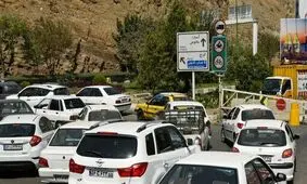 ترافیک سنگین در محورهای چالوس و رشت - قزوین

