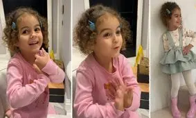  وقتی دختر رونالدو عربی صحبت می‌کند/ ویدئو