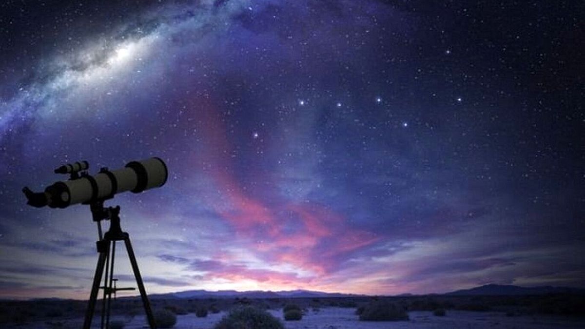 مقارنه زیبای مشتری و ناهید بر فراز ایتالیا