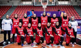 نایب قهرمانی تیم بسکتبال بانوان ایران در فینال دیویژن B کاپ آسیا/ صعود به سطح یک به آینده موکول شد

